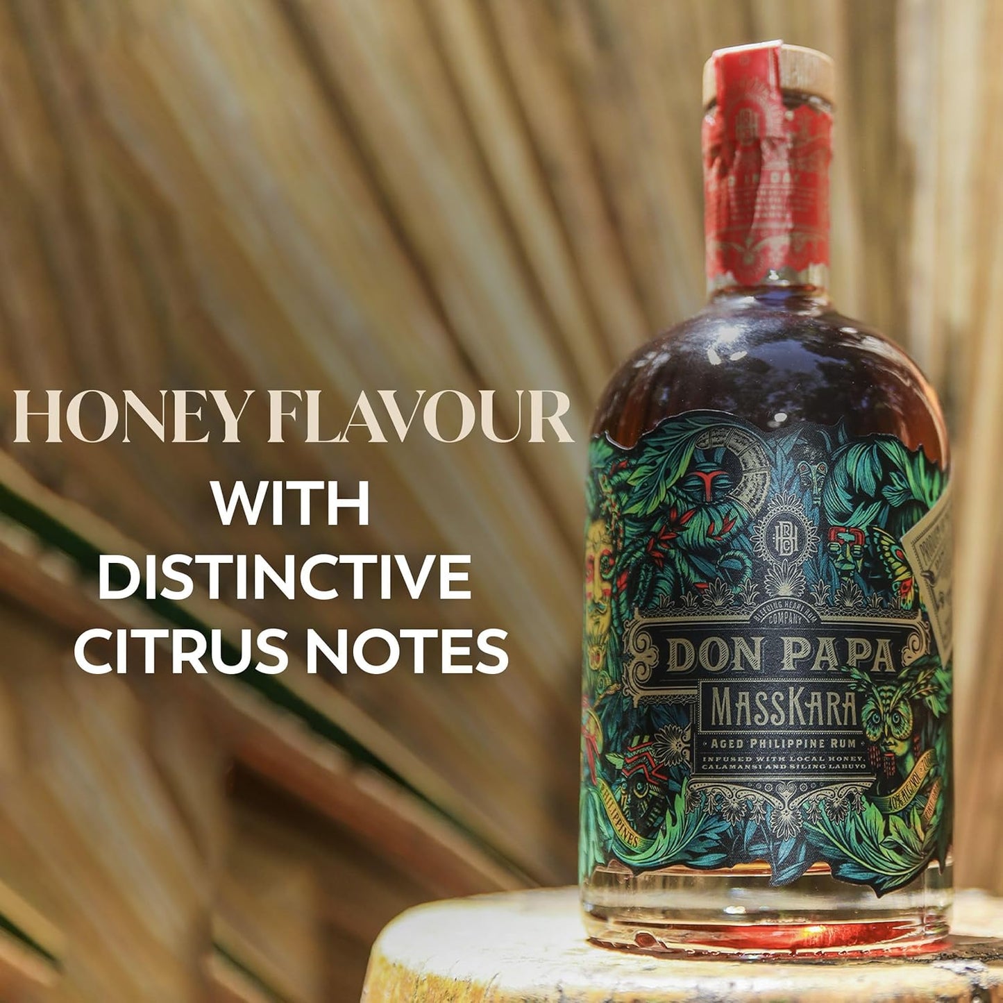 Don Papa MASSKARA Aged Philippine Rum 40% Vol. 0,7l