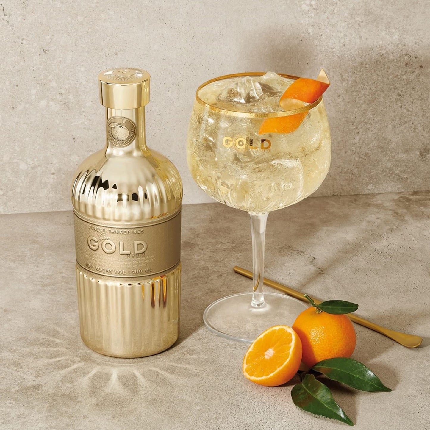 GIN GOLD 999,9 FINEST BLENDED CL.70 NUOVA BOTTIGLIA