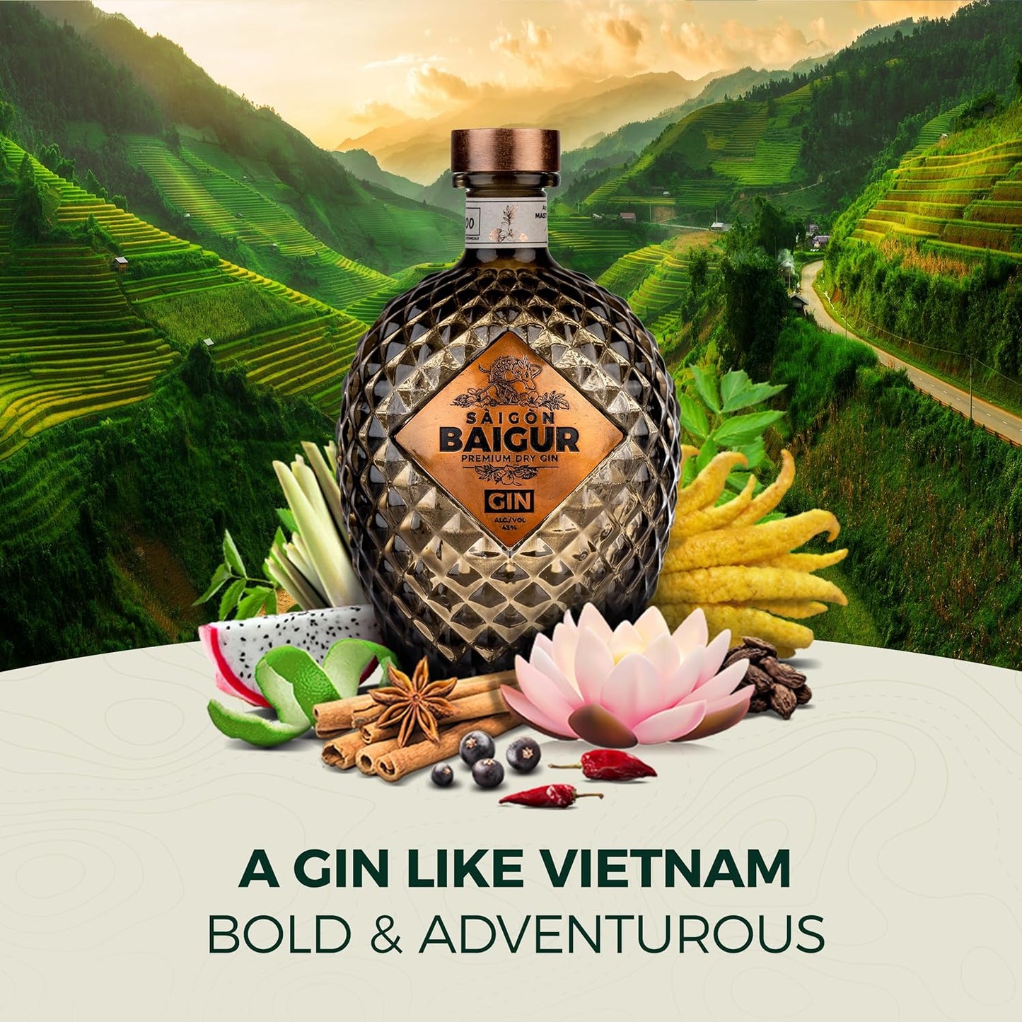 Gin Saigon Baigur (0,7)