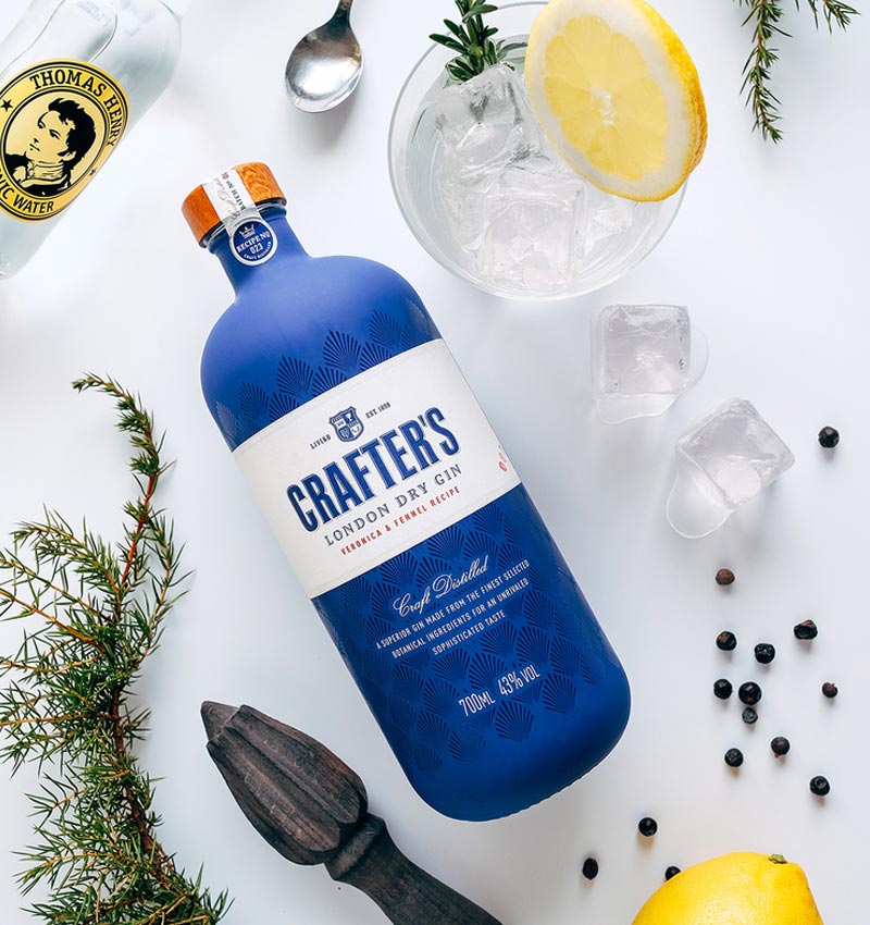 GIN CRAFTER’S LONDON DRY CL.70