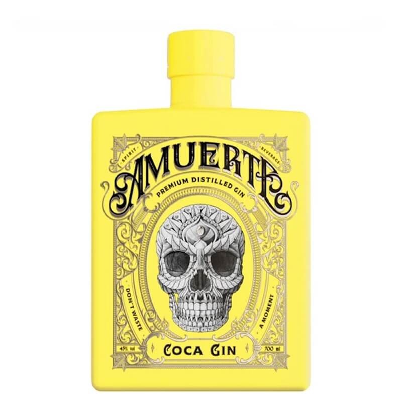 Gin Amuerte Yellow Coca Leaf 70cl