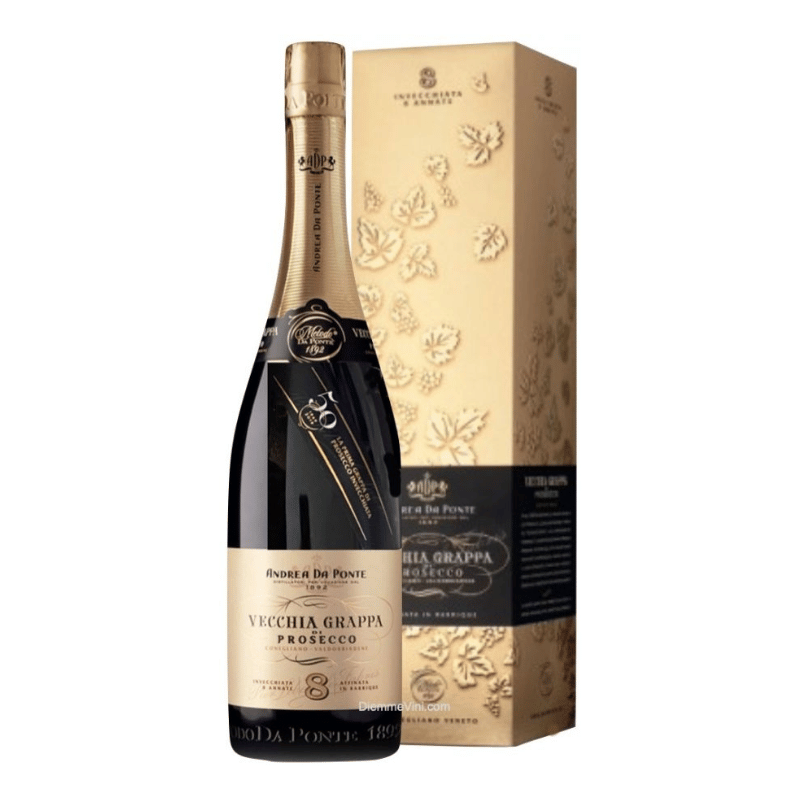 Vecchia grappa prosecco 8 ANNI Andrea Da Ponte 70CL