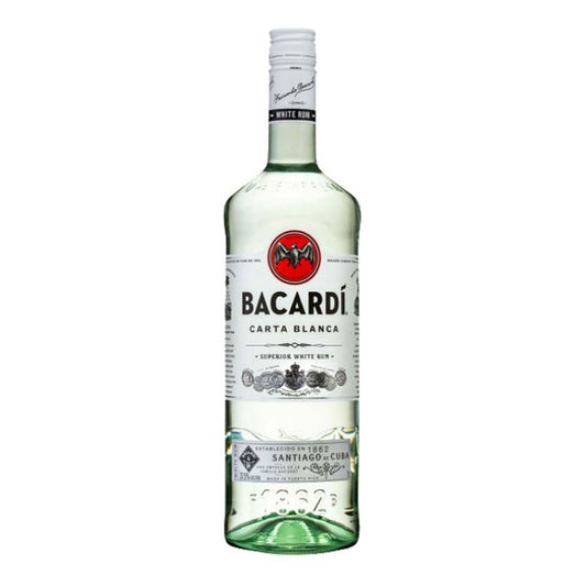 Rum Bacardi Carta Blanca - Bacardi (1l)