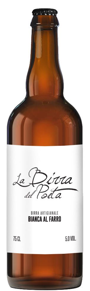 La Birra del Poeta Bianca al farro cl.75