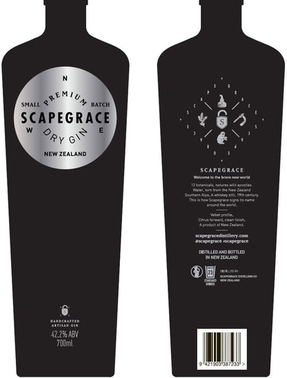 Gin Dry 'Black' Scapegrace (0,7l)