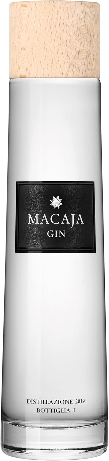 Macaja Gin Confezione 3 Botaniche e 2 Bicchieri 50cl (Gift Box)