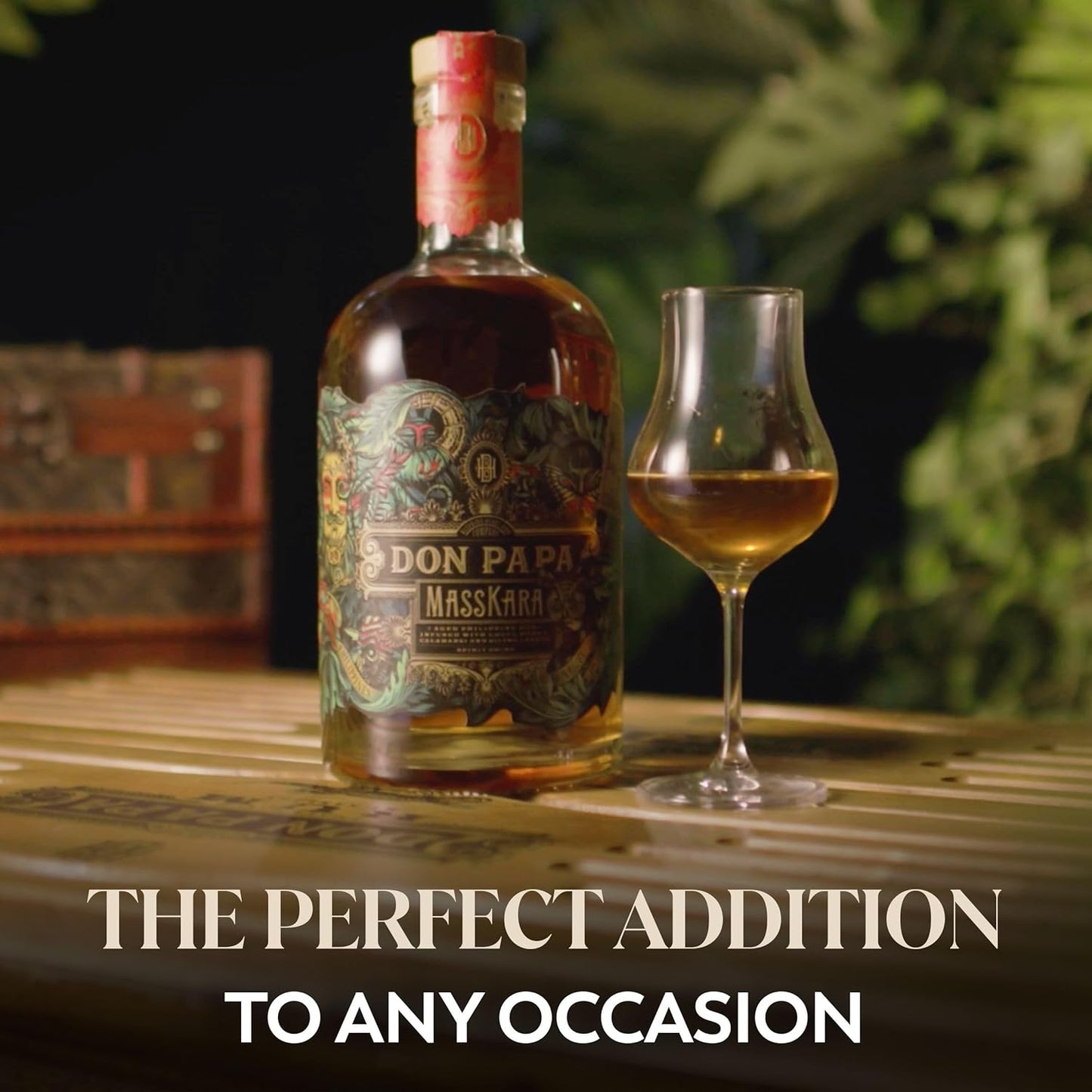 Don Papa MASSKARA Aged Philippine Rum 40% Vol. 0,7l