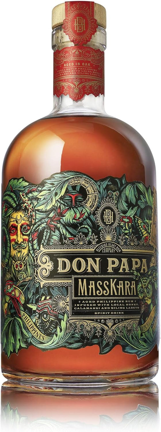 Don Papa MASSKARA Aged Philippine Rum 40% Vol. 0,7l
