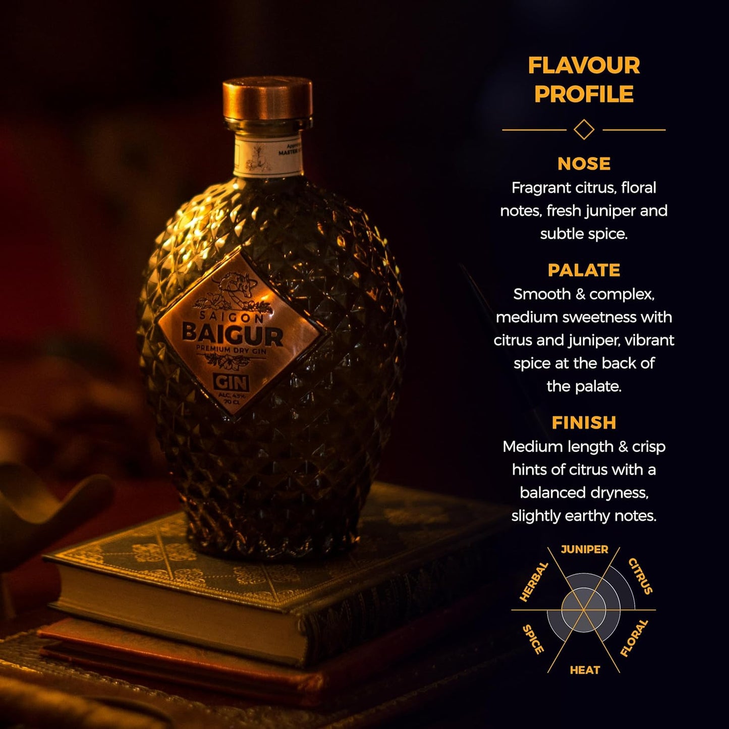 Gin Saigon Baigur (0,7)