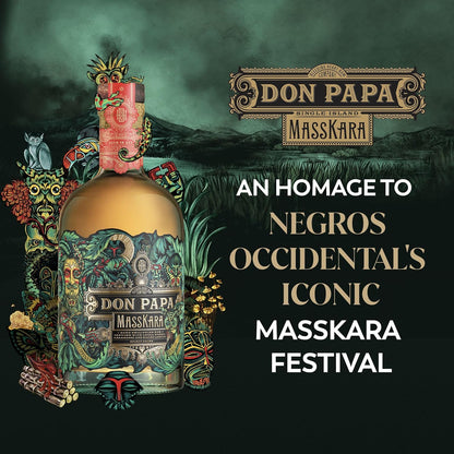 Don Papa MASSKARA Aged Philippine Rum 40% Vol. 0,7l