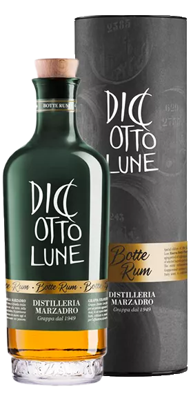 Grappa "Diciotto Lune" Riserva Botte Rum