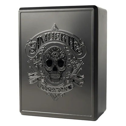 GIN AMUERTE BLACK GIFT BOX CL.70 CON DUE BICCHIERI