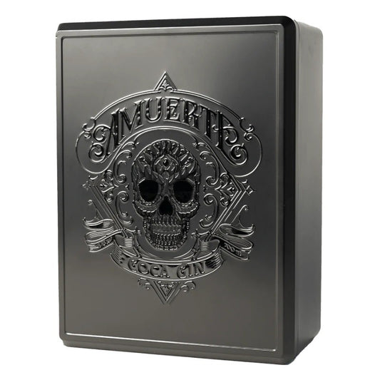 GIN AMUERTE BLACK GIFT BOX CL.70 CON DUE BICCHIERI