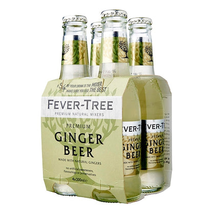 Soft Drink "Ginger Beer" - Fever Tree (4X200ml)